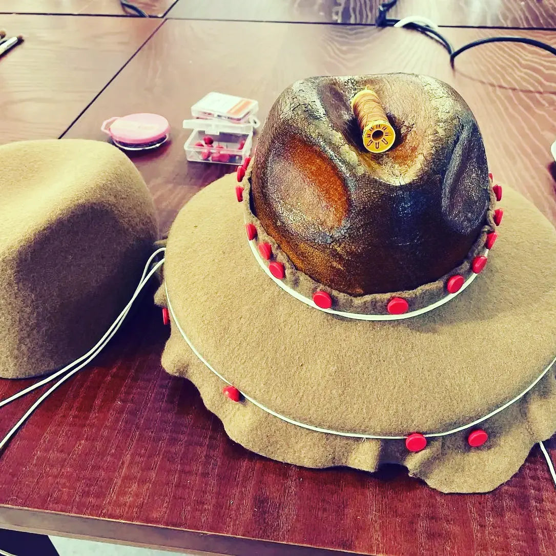 Doll store fedora hat