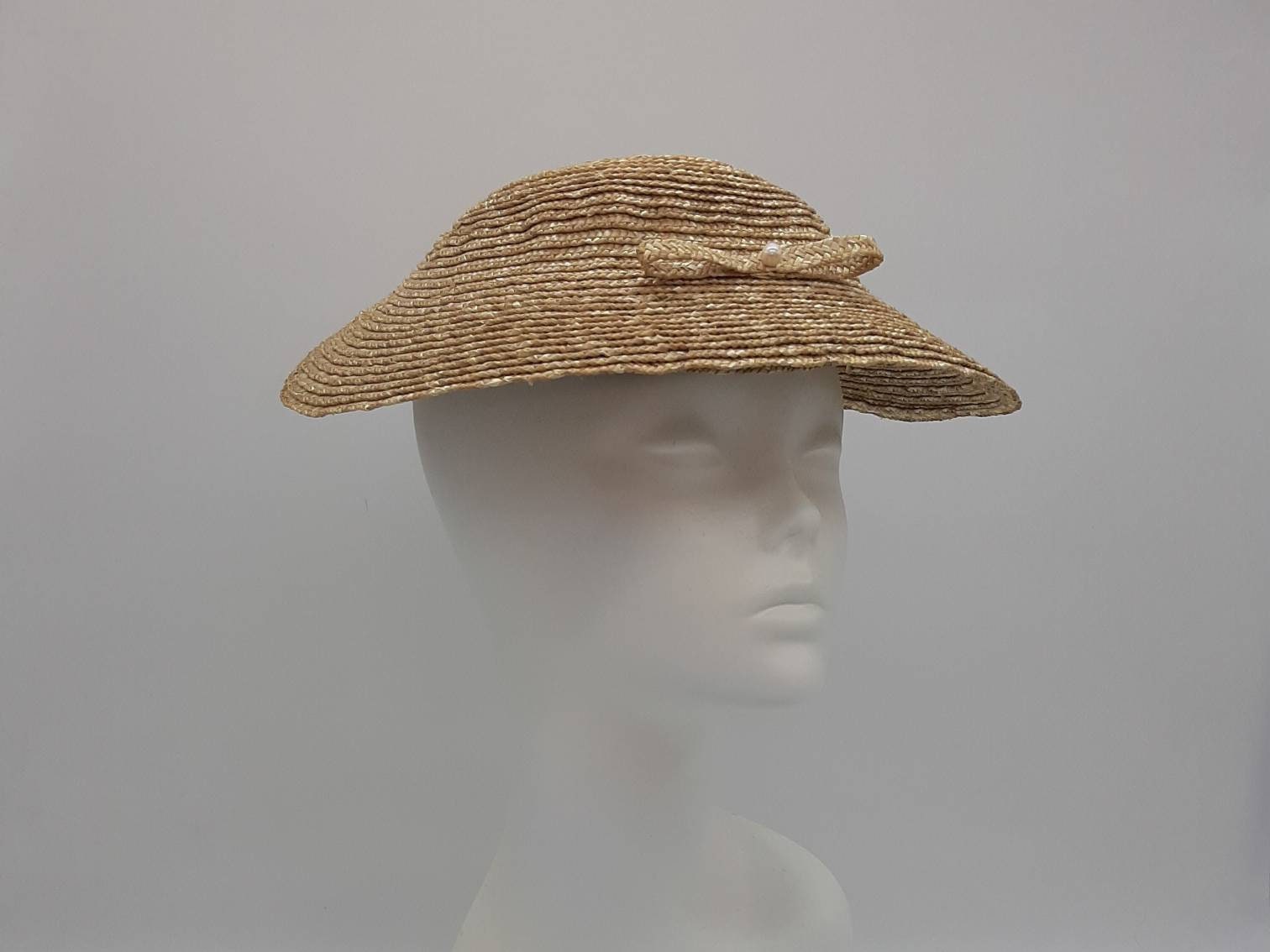 Straw 'Dior' New Look Hat